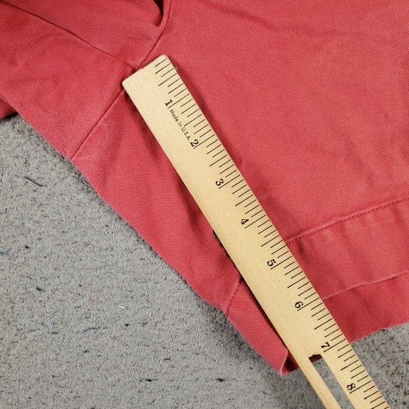 Ralph Lauren Shorts Womens Size 42 Red/Pink Casual Flat Front Chino Ladies - Picture 6 of 9